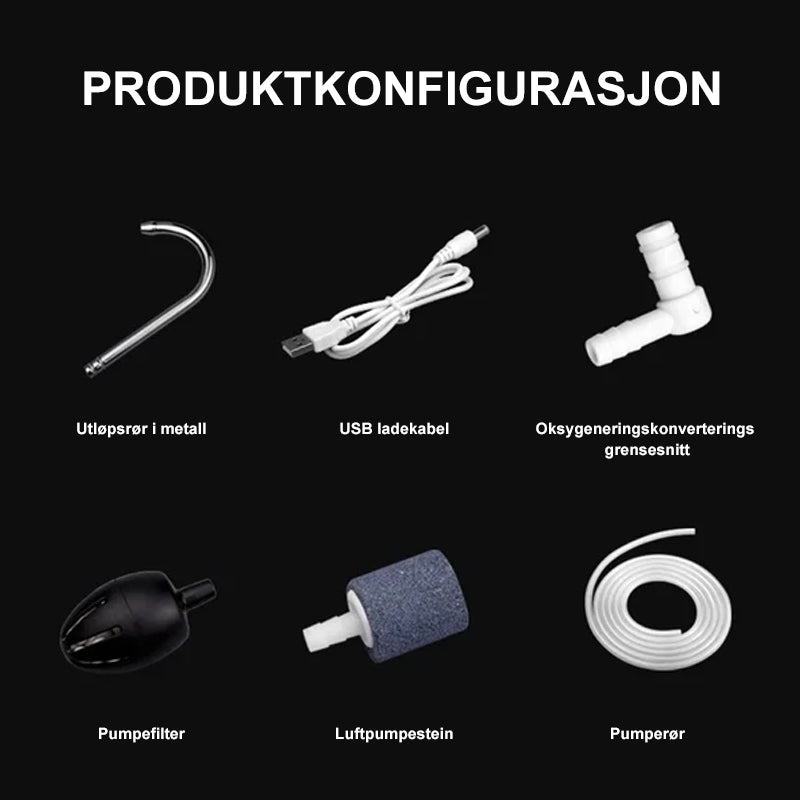 Norvo | Intelligent Oksygenpumpe-Bedre Fiskeopplevelse