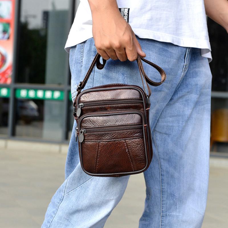 Norvo | Vintage Skulderveske for Menn