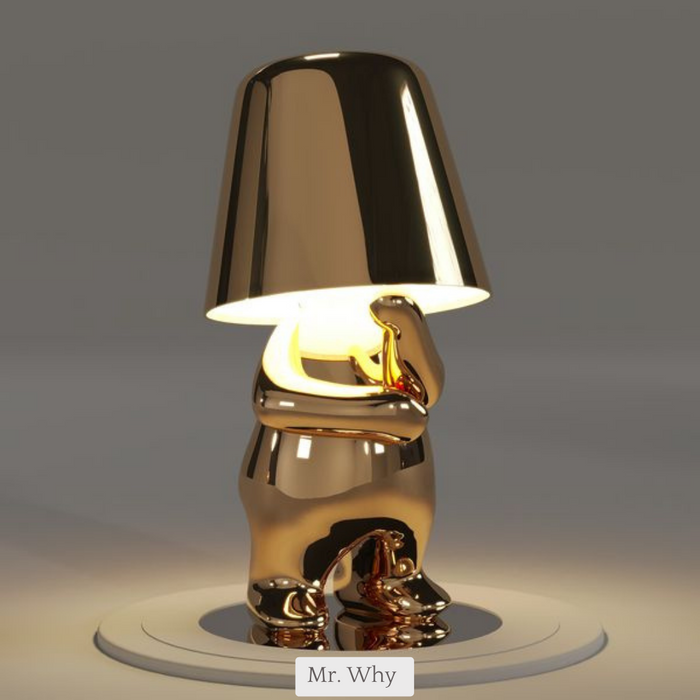 Norvo | 5 Brothers Trådlampe – Oppladbar LED Designlampe med Dimbar Lys (Varm Hvit)