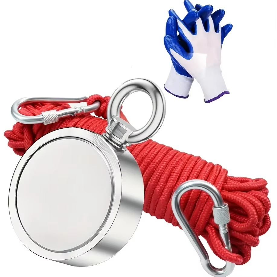 Norvo | Ultimate Dual-Sided Magnet Fishing Kit med holdbar bæreveske