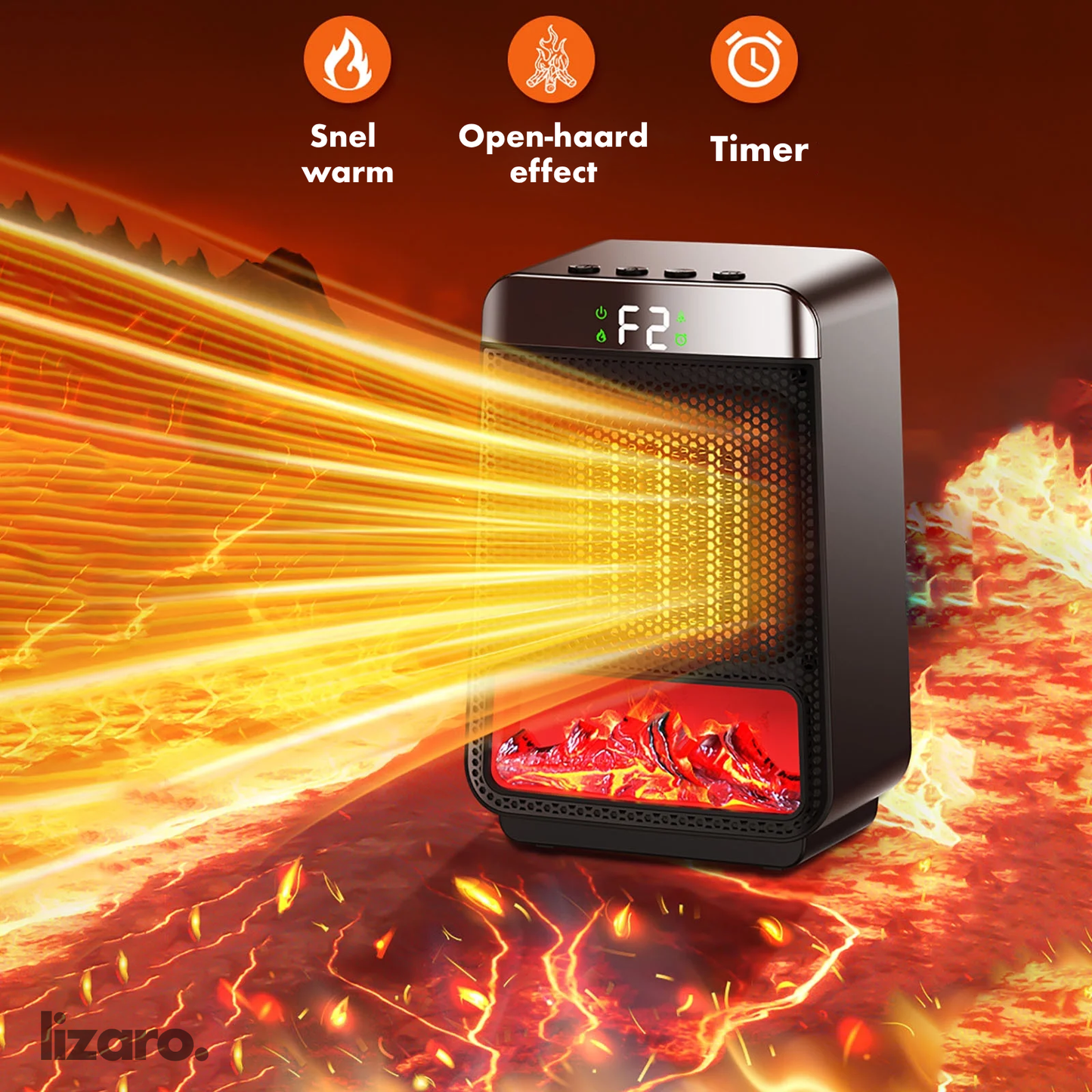 Norvo | NeutralHeat – Energy-saving electric heater for quick and powerful heating in large rooms