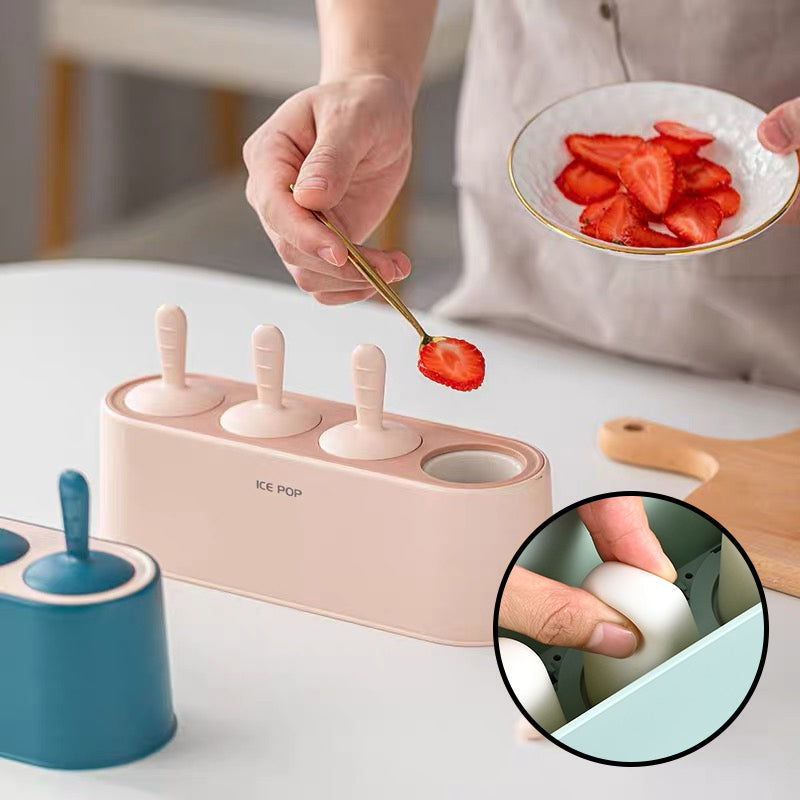Norvo | Silikon Iskrem Mold Sett