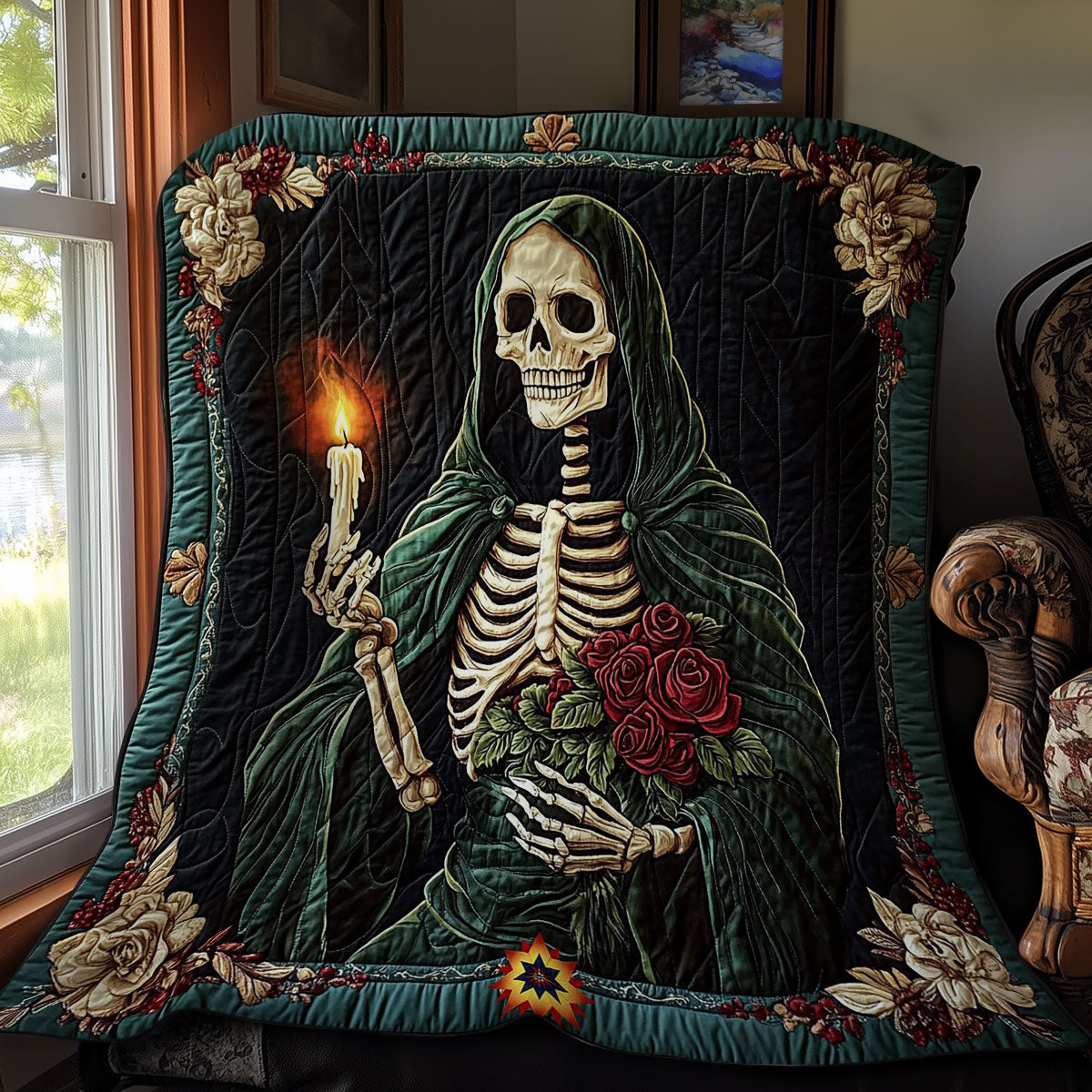 Norvo | Mystic Skull Sengeteppe