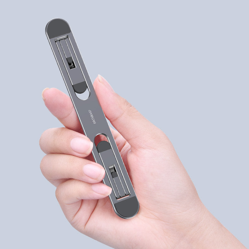 Norvo | Bærbar aluminiums laptopstativ, med justerbar og ergonomisk design, for hjem, kontor, studie og mer