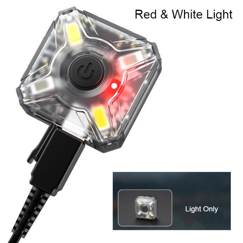 Norvo | Mini Bærbar Oppladbar Hodelykt, med Hodebånd & Sykkelstativ Sett, for Camping, Sykling & Mer