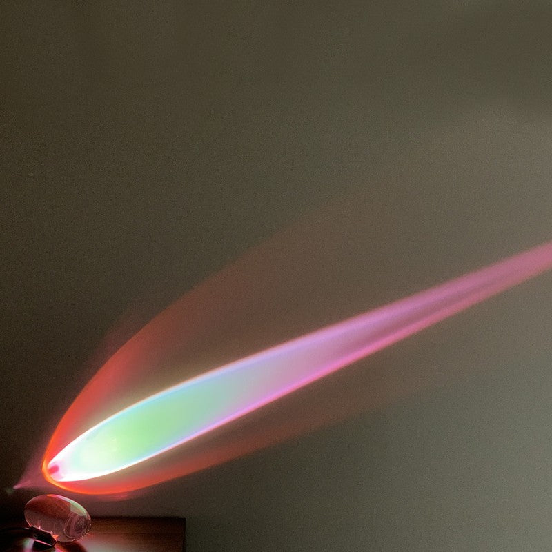 Norvo | Solnedgangsprosjektorlampe, med vakker lys og minimalistisk design, for bad, bilder og mer