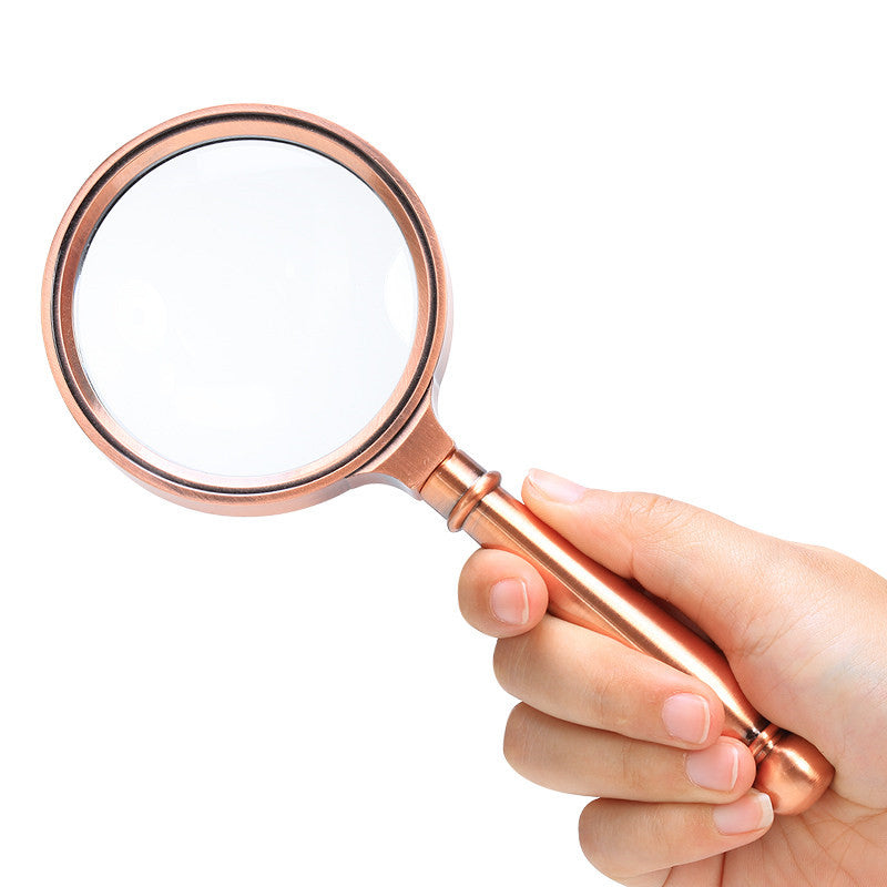 Norvo | 10X Forstørrelsesglass, Ideell for å Lese Små Trykk, Kart, Avis, Magasin, og Mer