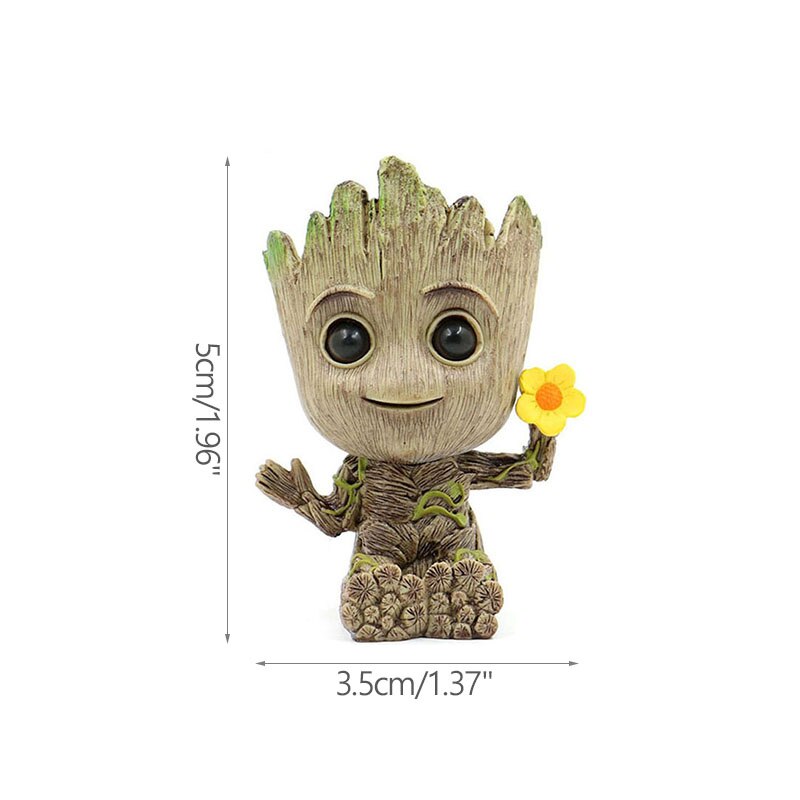 Norvo | Cartoon Stor Miniature Figur: Lekfull Kontor Dekorasjon
