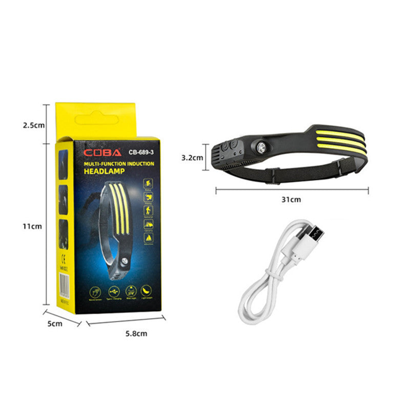 Norvo | Smart Sensor Utendørs Bærbar Hodelykt