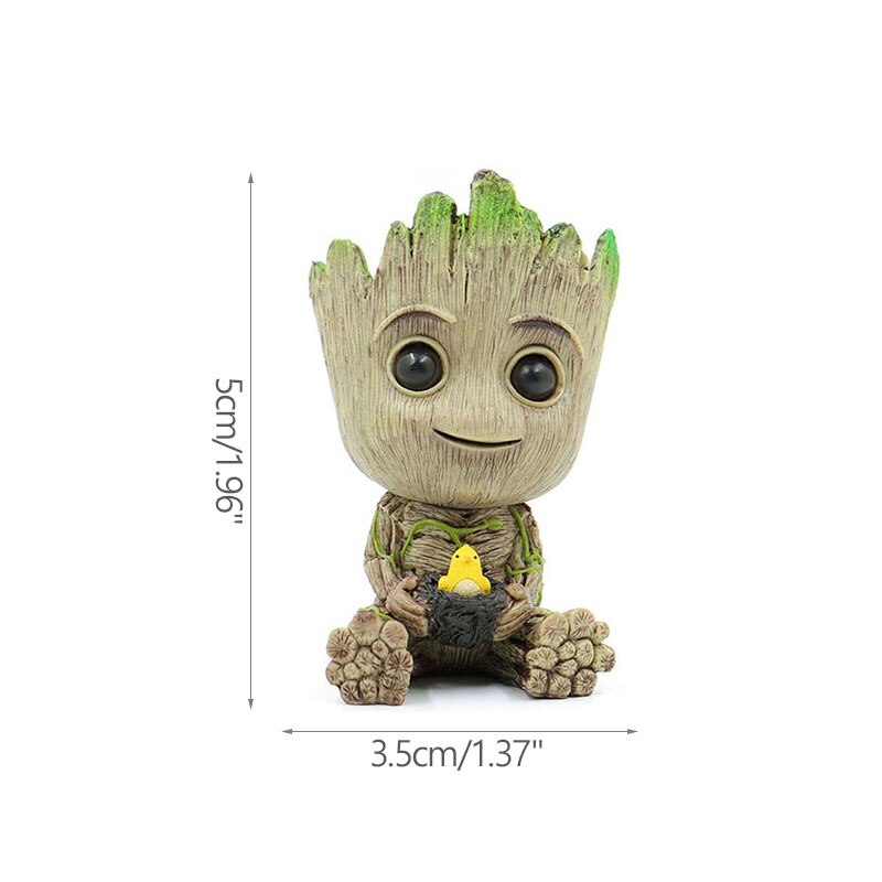 Norvo | Cartoon Stor Miniature Figur: Lekfull Kontor Dekorasjon