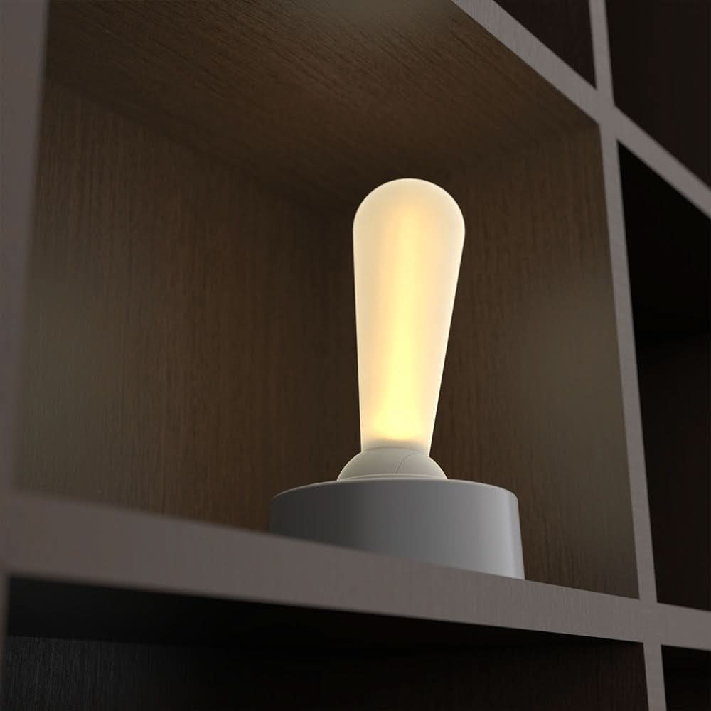Norvo | Retro Sjekkboks Bordlampe – Oppladbar LED Lys
