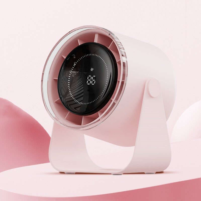 Norvo | Desktop + Veggmontert Liten Bærbar Stille Vifte