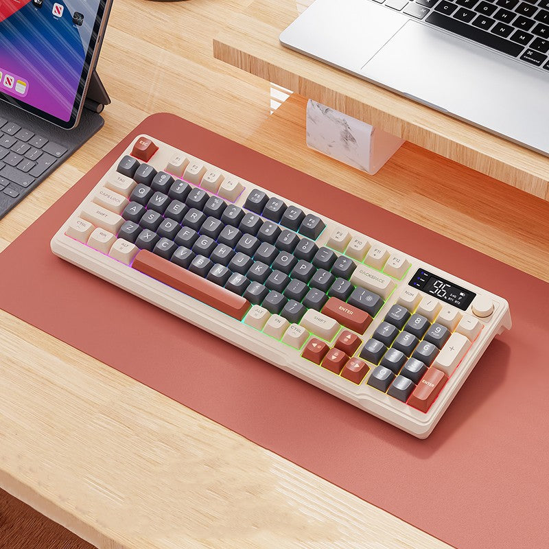 Norvo | Oppladbart Stille Dual Mode Bluetooth Trådløst Tastatur