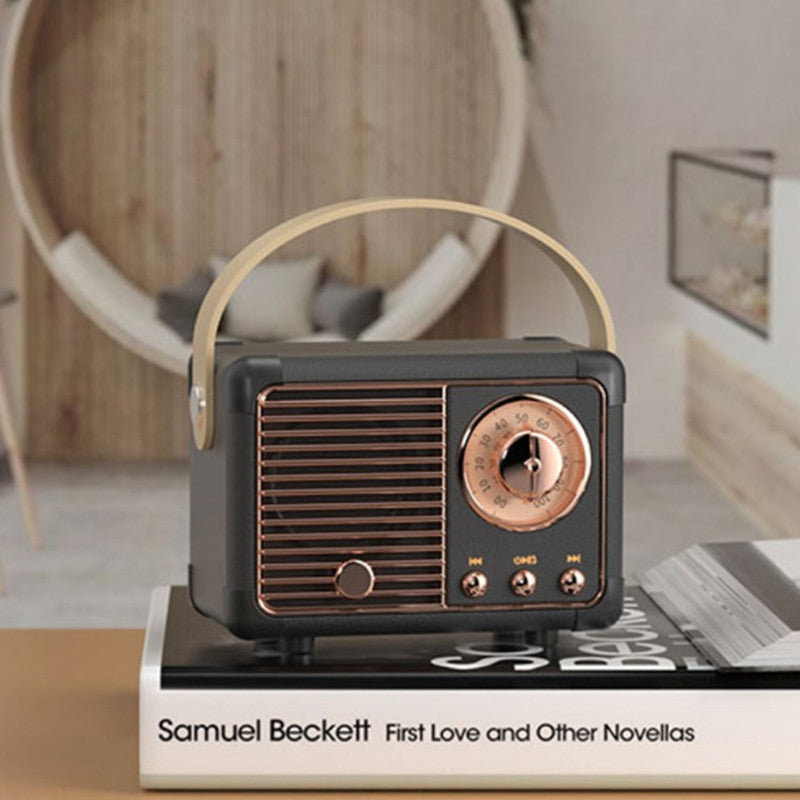 Norvo | Retro Bluetooth Subwoofer Mini Høyttaler