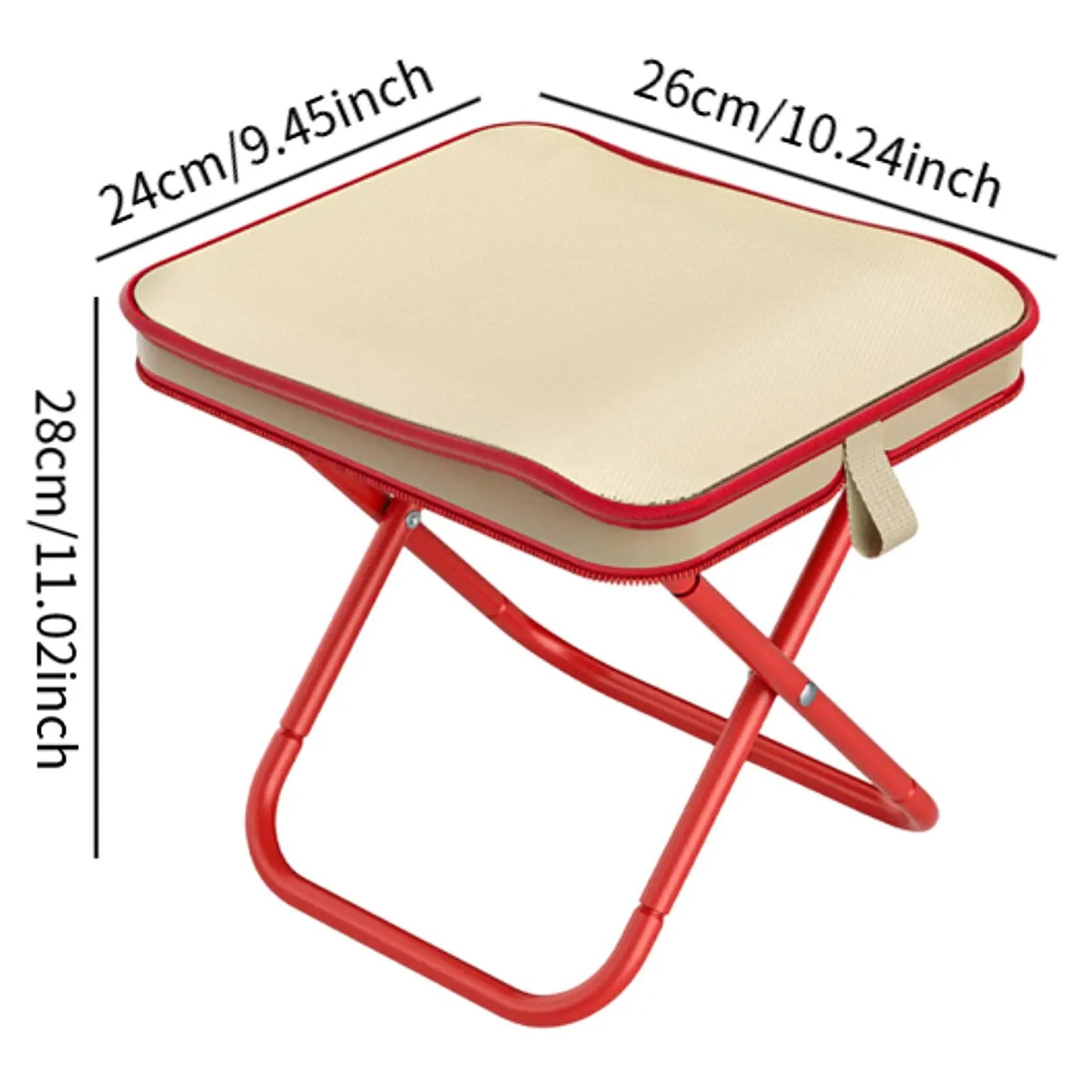 Norvo | TrekkFlexx Sammenleggbar Campingstol | Ultralett & Bærbar | For Fiske, Pikniker & Reise