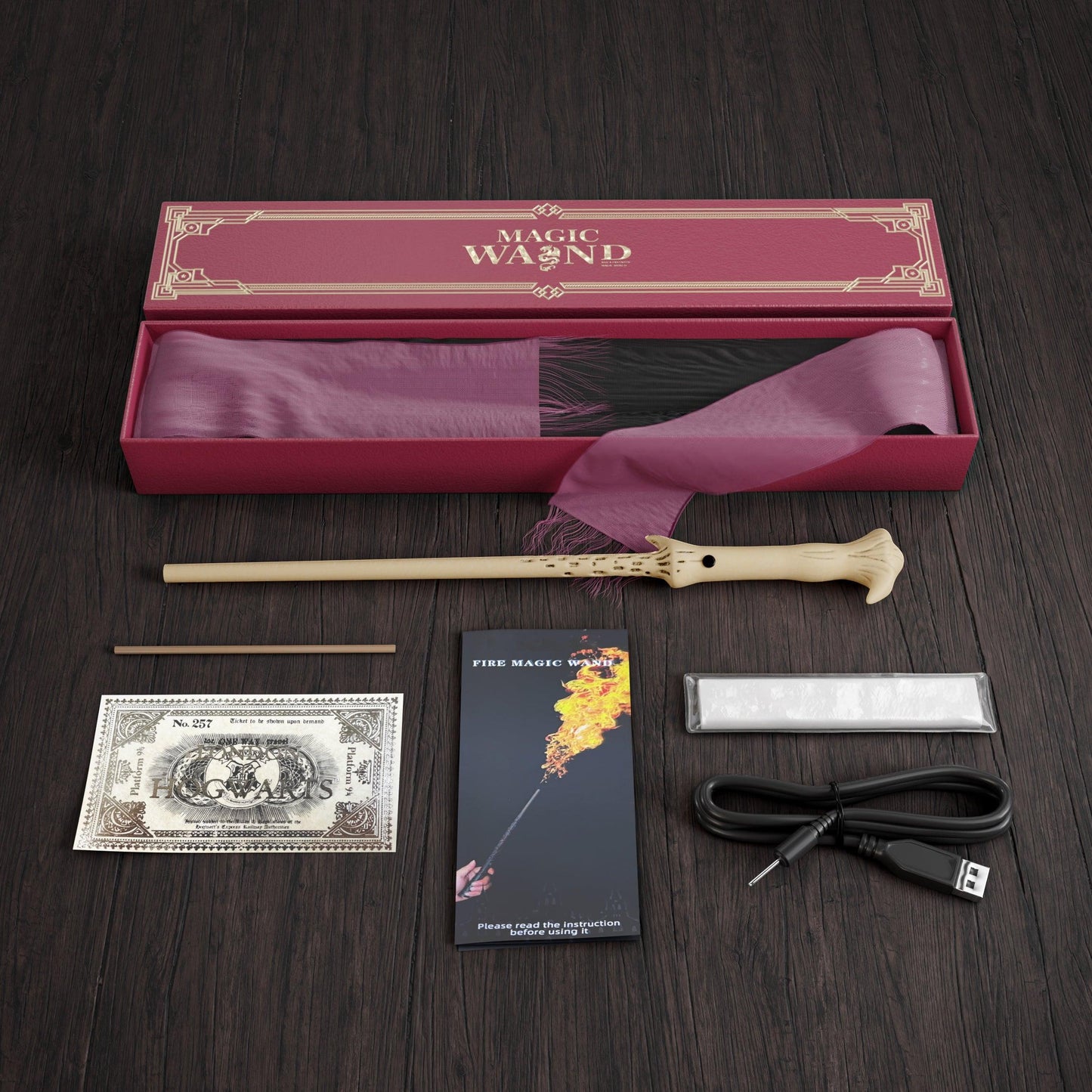 Den originale Norvo Harry Potter ildmagiske stav - BOGO