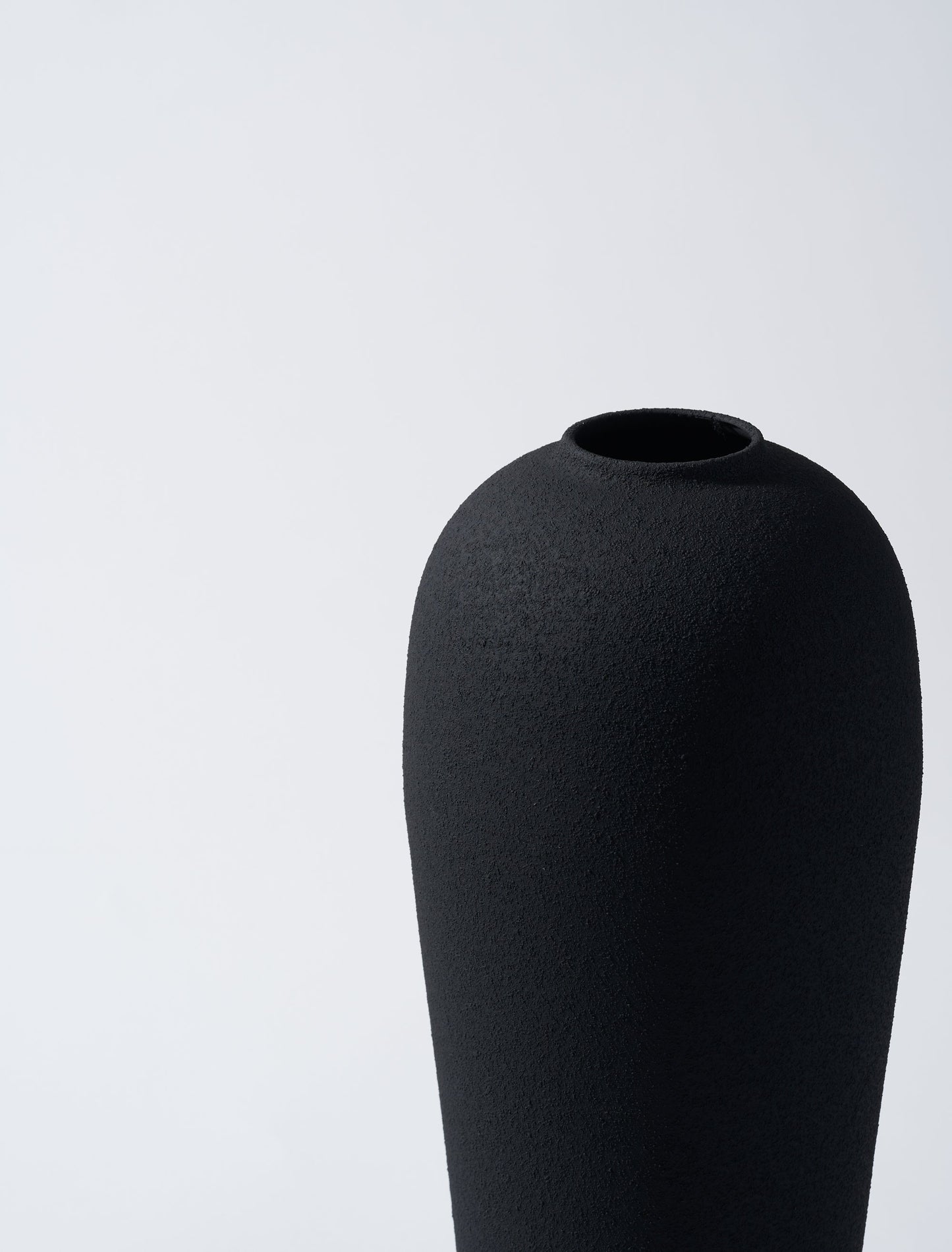 Norvo | Lola Vase - Teksturert Svart