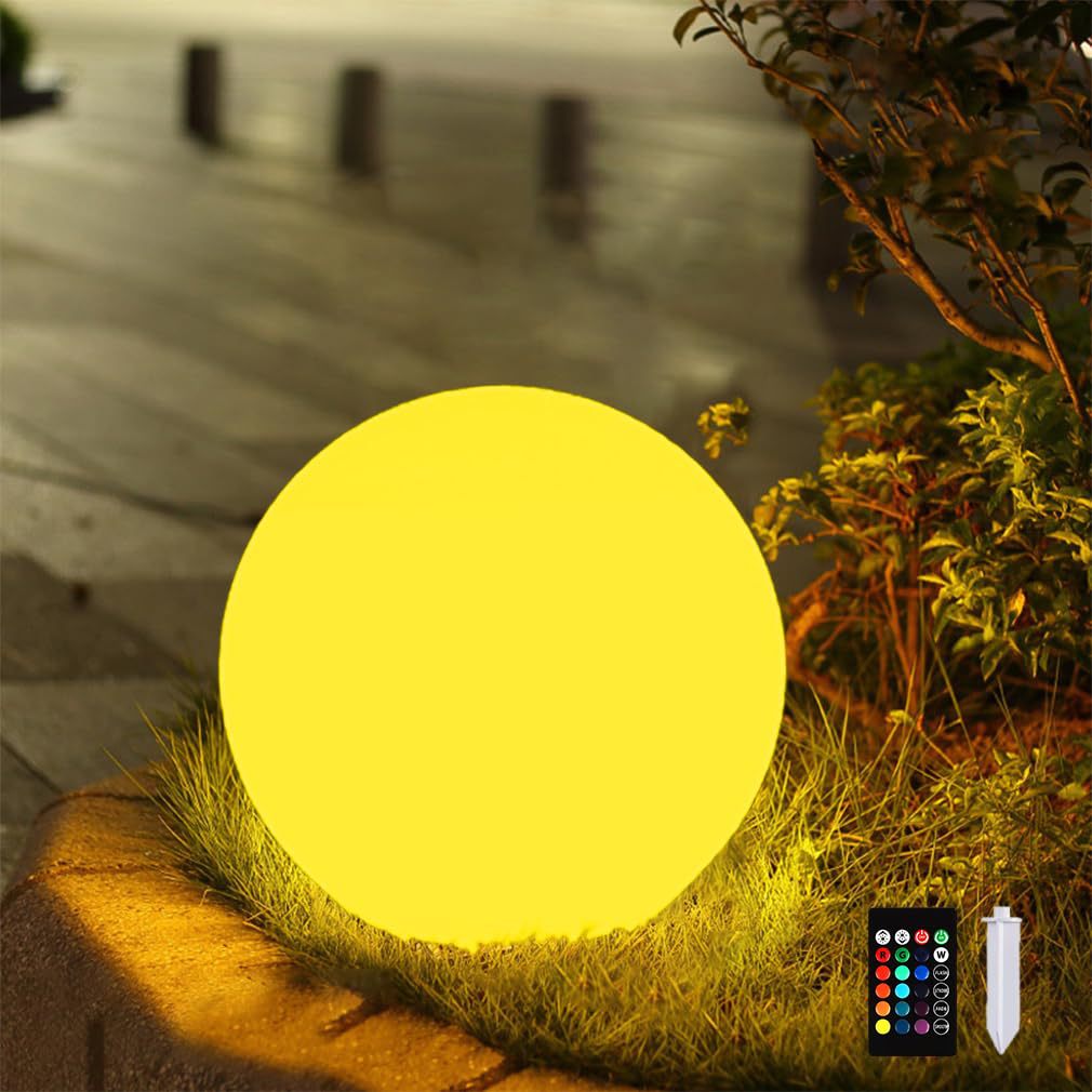 Norvo | SphereRay | Modern Solarglobelys for Utendørsområder