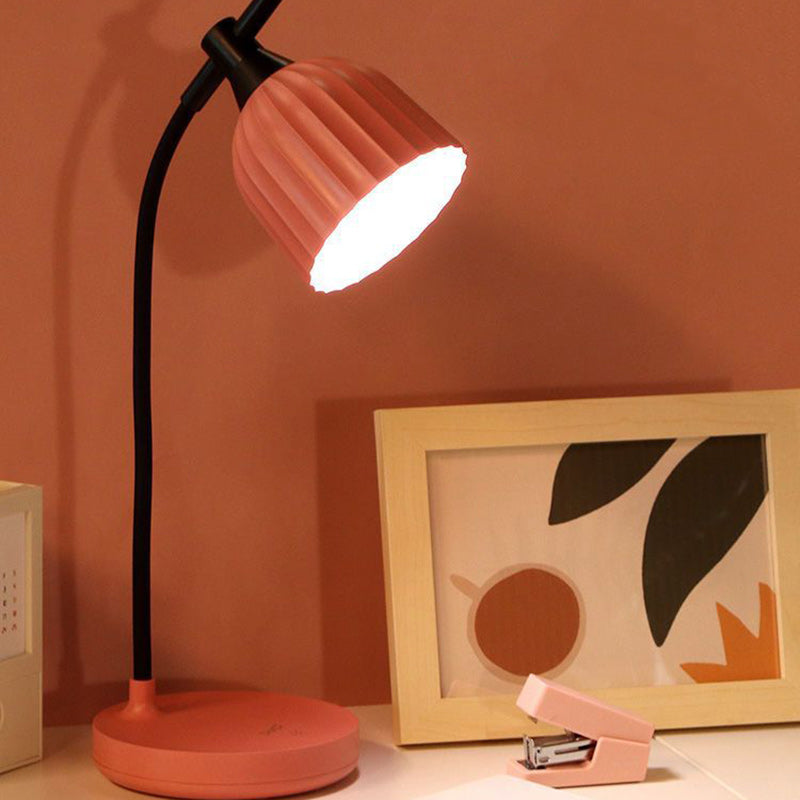 Norvo | Moderne Minimalistisk Rund Brettet ABS LED Bordlampe For Stuen