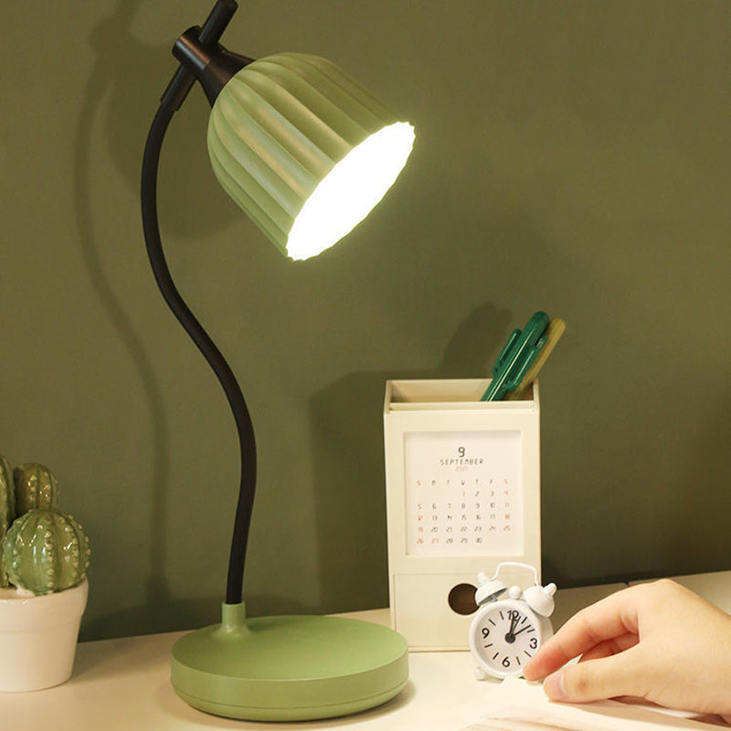 Norvo | Moderne Minimalistisk Rund Brettet ABS LED Bordlampe For Stuen