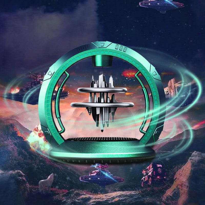 Norvo | Solenergidrevet Roterende Bil Aromaterapi Diffuser