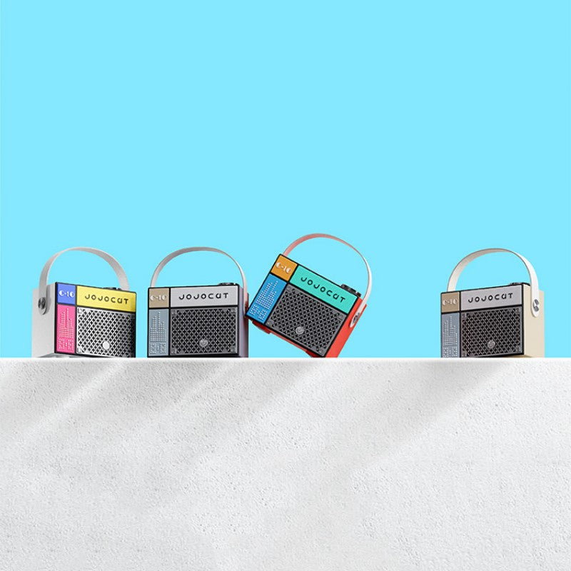 Norvo | Retro Mini Bærbar Trådløs Bluetooth Høyttaler