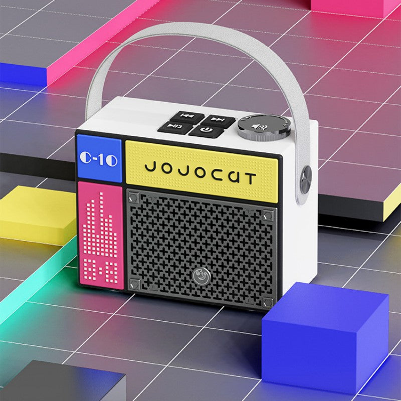 Norvo | Retro Mini Bærbar Trådløs Bluetooth Høyttaler