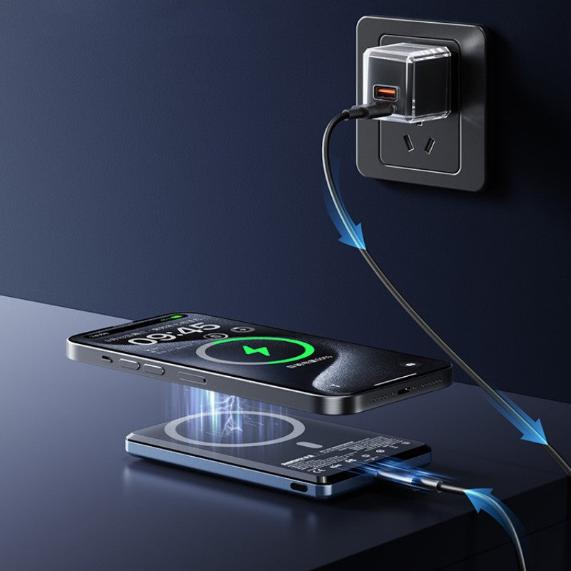 Norvo | Ultra-Tynn Og Bærbar Magnetisk Trådløs Power Bank
