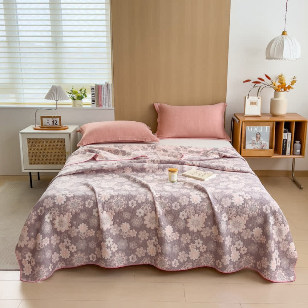 Norvo | Reverie Floral Bomull Gasblader Teppe