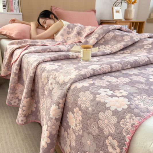 Norvo | Reverie Floral Bomull Gasblader Teppe