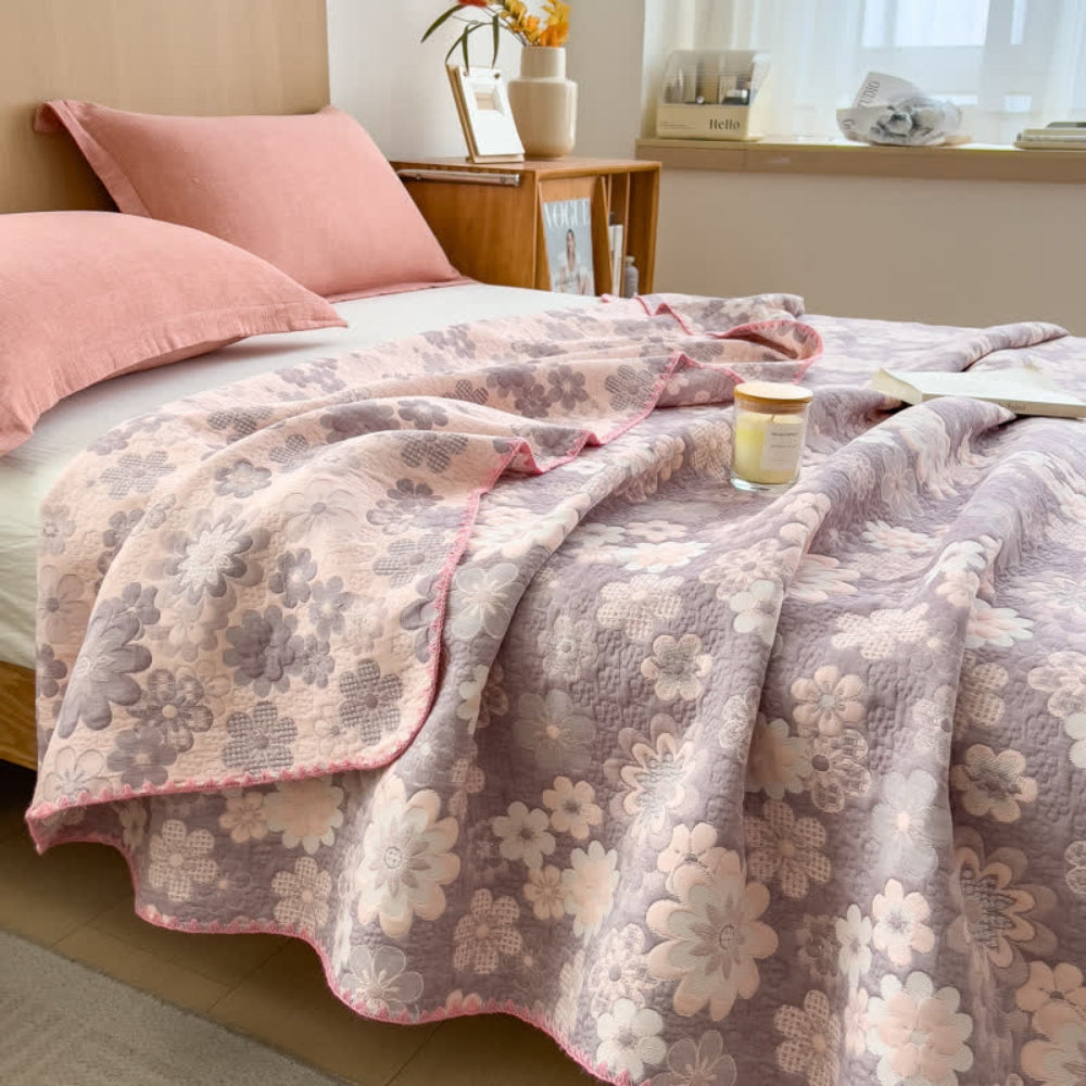 Norvo | Reverie Floral Bomull Gasblader Teppe
