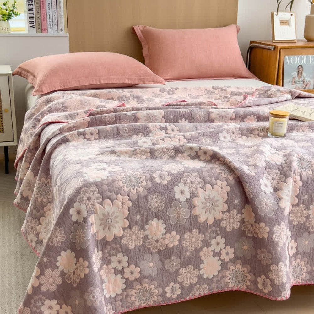 Norvo | Reverie Floral Bomull Gasblader Teppe