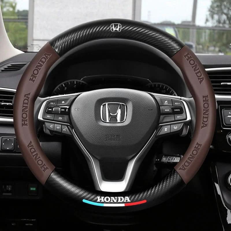 Norvo | Ripekkende rattdeksel med pustende lær