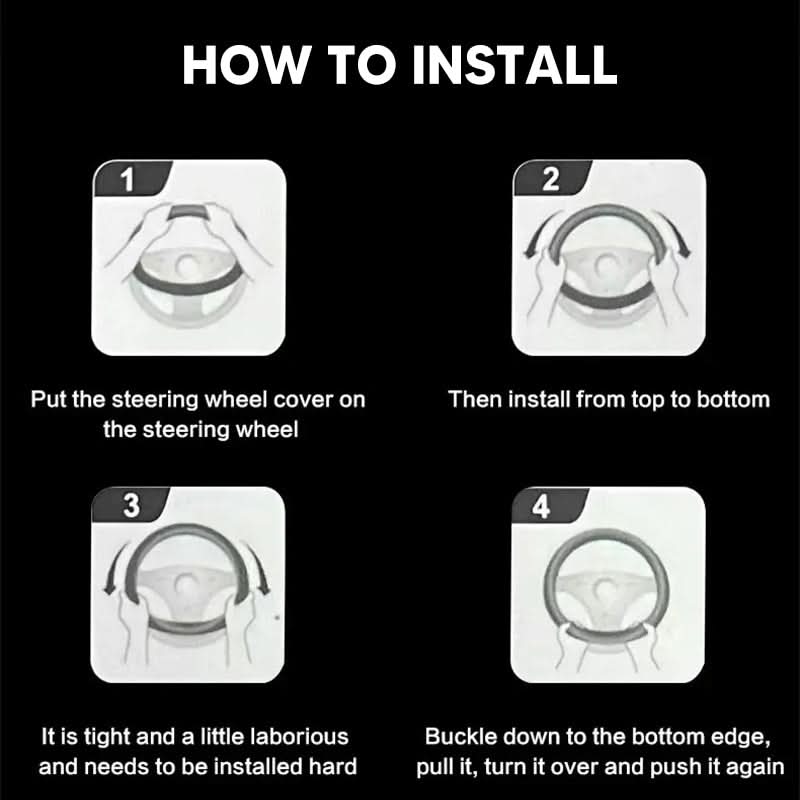 Norvo | Ripekkende rattdeksel med pustende lær