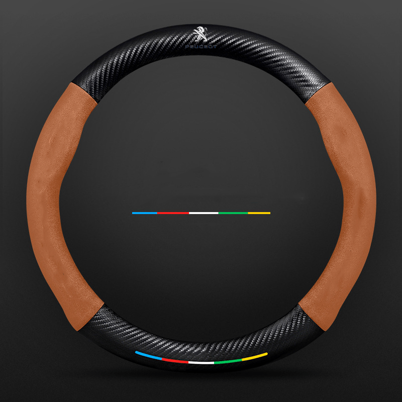 Norvo | Ripekkende rattdeksel med pustende lær