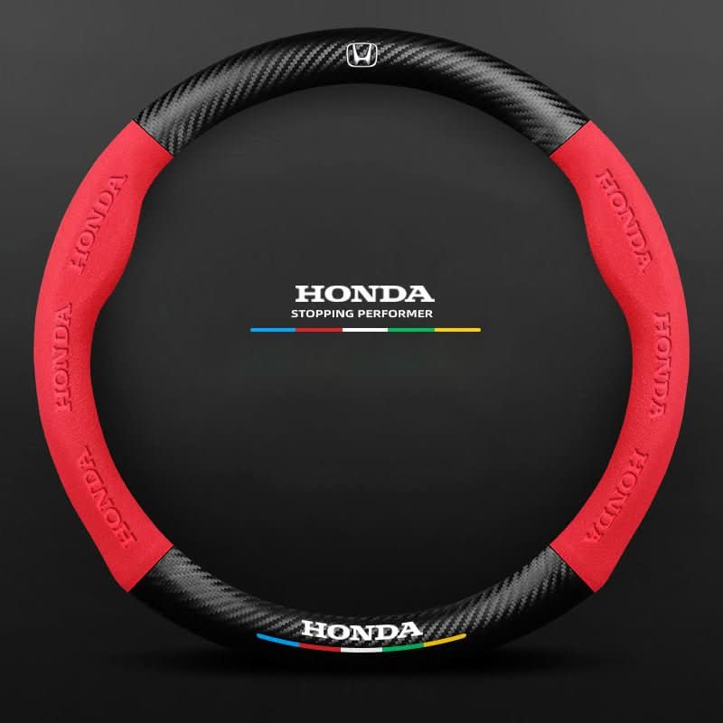 Norvo | Ripekkende rattdeksel med pustende lær