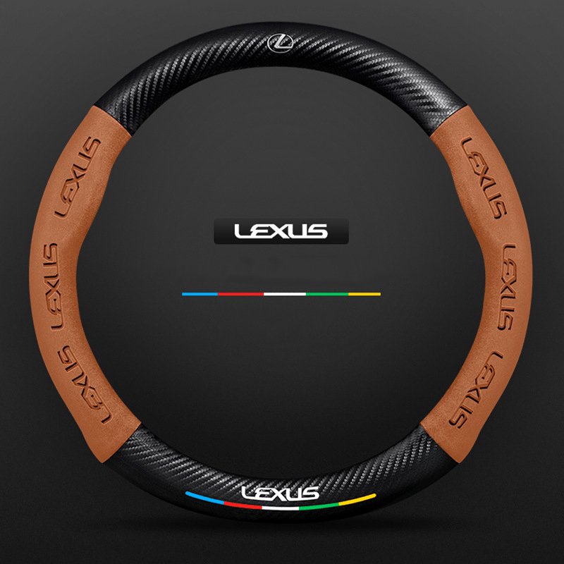 Norvo | Ripekkende rattdeksel med pustende lær