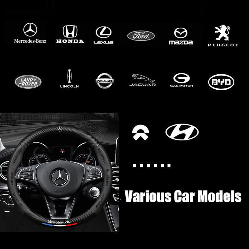 Norvo | Ripekkende rattdeksel med pustende lær