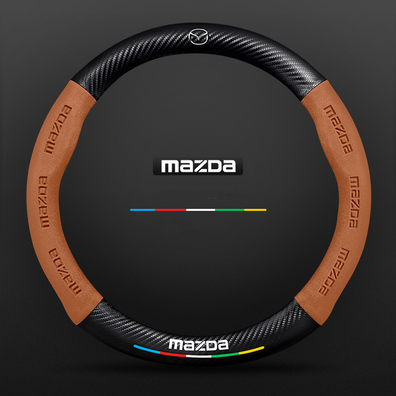 Norvo | Ripekkende rattdeksel med pustende lær