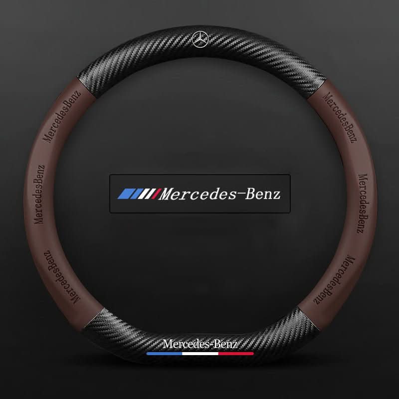 Norvo | Ripekkende rattdeksel med pustende lær