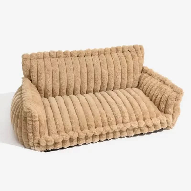 Norvo | Ortopedisk Hundesofa med Vaskbart Plysjtrekk