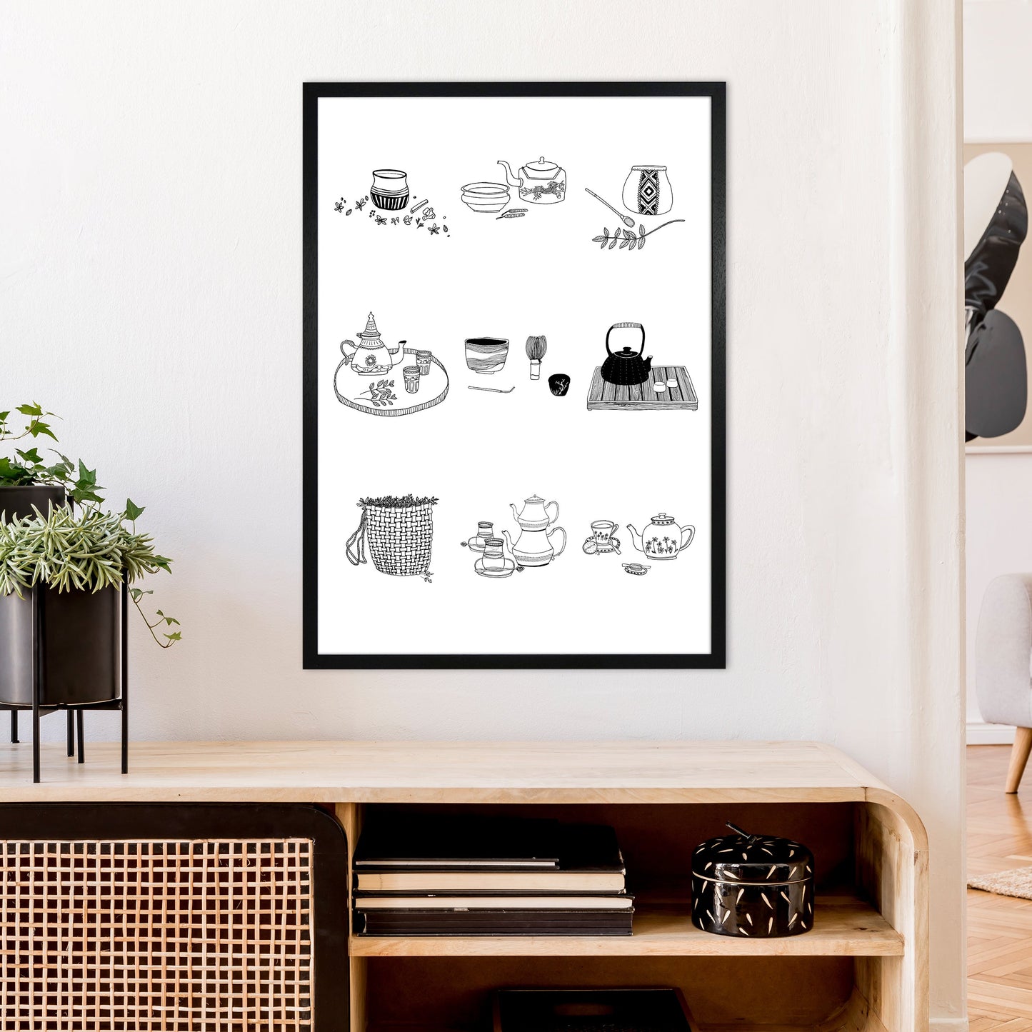 Norvo | All Tea A3 Kunsttrykk