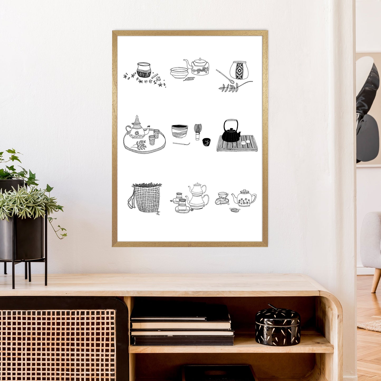 Norvo | All Tea A3 Kunsttrykk