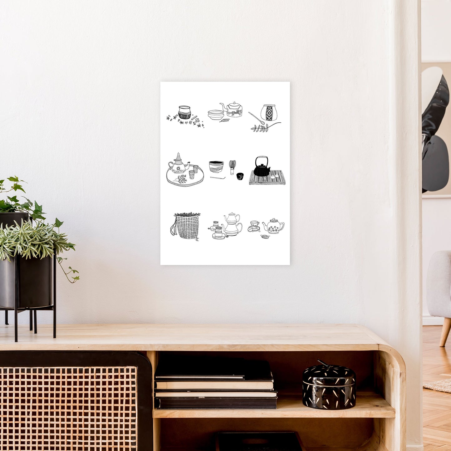 Norvo | All Tea A3 Kunsttrykk