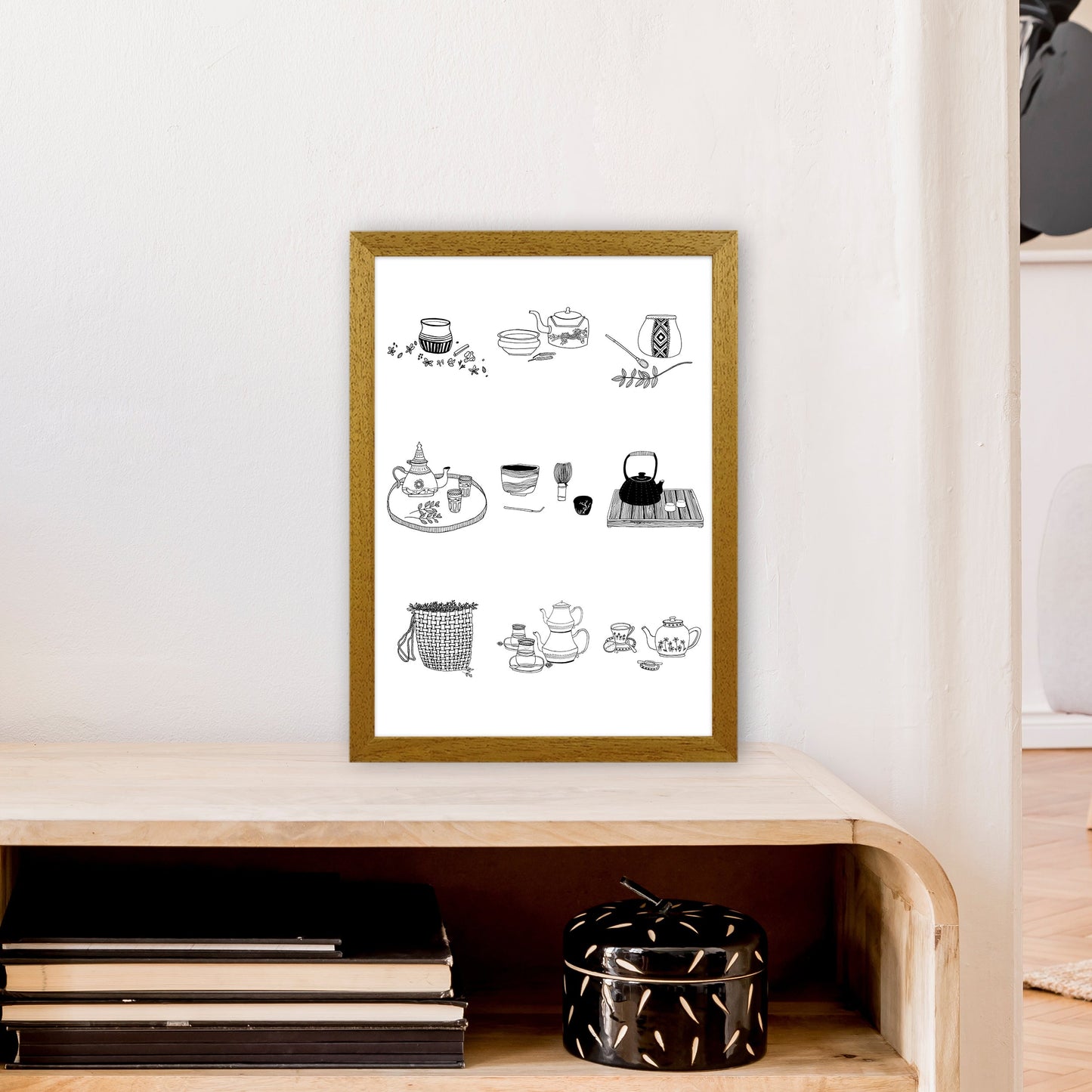 Norvo | All Tea A3 Kunsttrykk