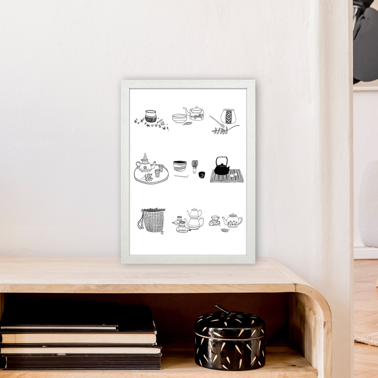 Norvo | All Tea A3 Kunsttrykk