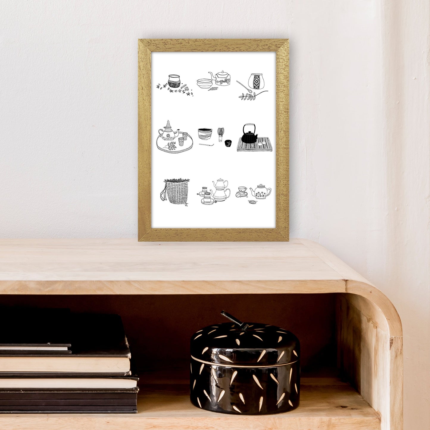 Norvo | All Tea A3 Kunsttrykk