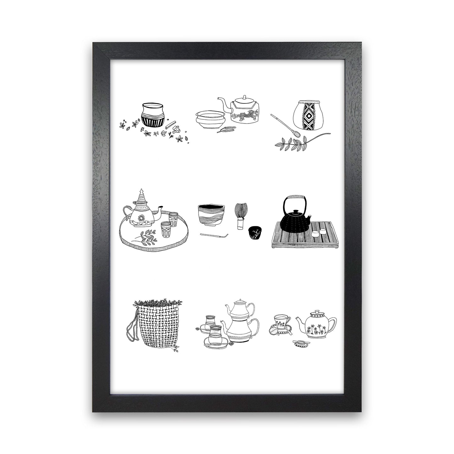 Norvo | All Tea A3 Kunsttrykk