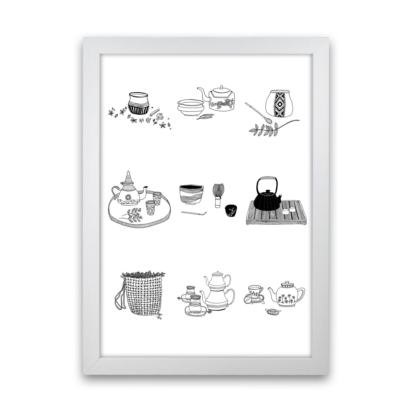 Norvo | All Tea A3 Kunsttrykk
