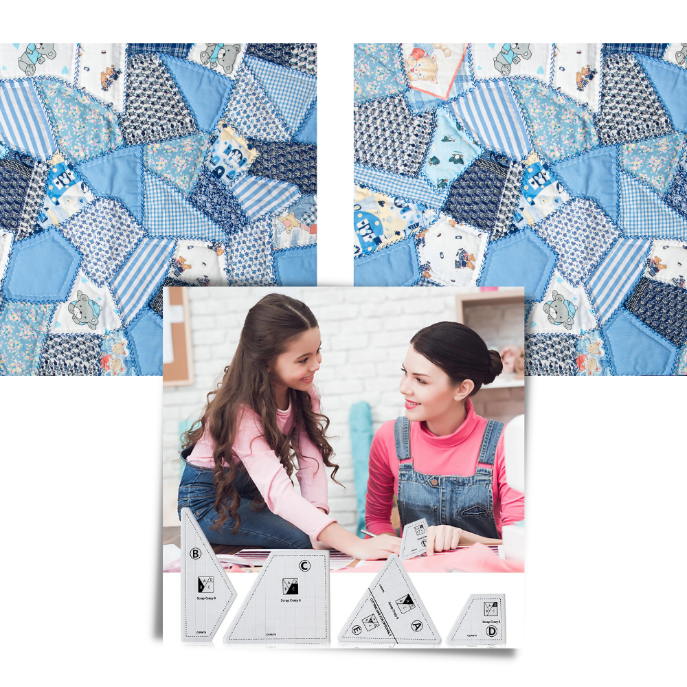 Kreativ quiltingmal